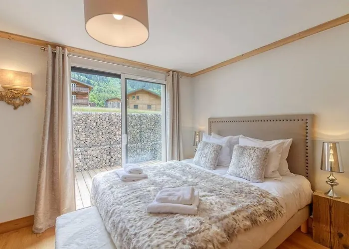Couchant Chalet Lumineux 6Pax Vues Terrasses Confort