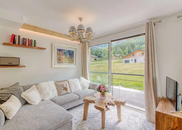 Couchant Chalet Lumineux 6Pax Vues Terrasses Confort